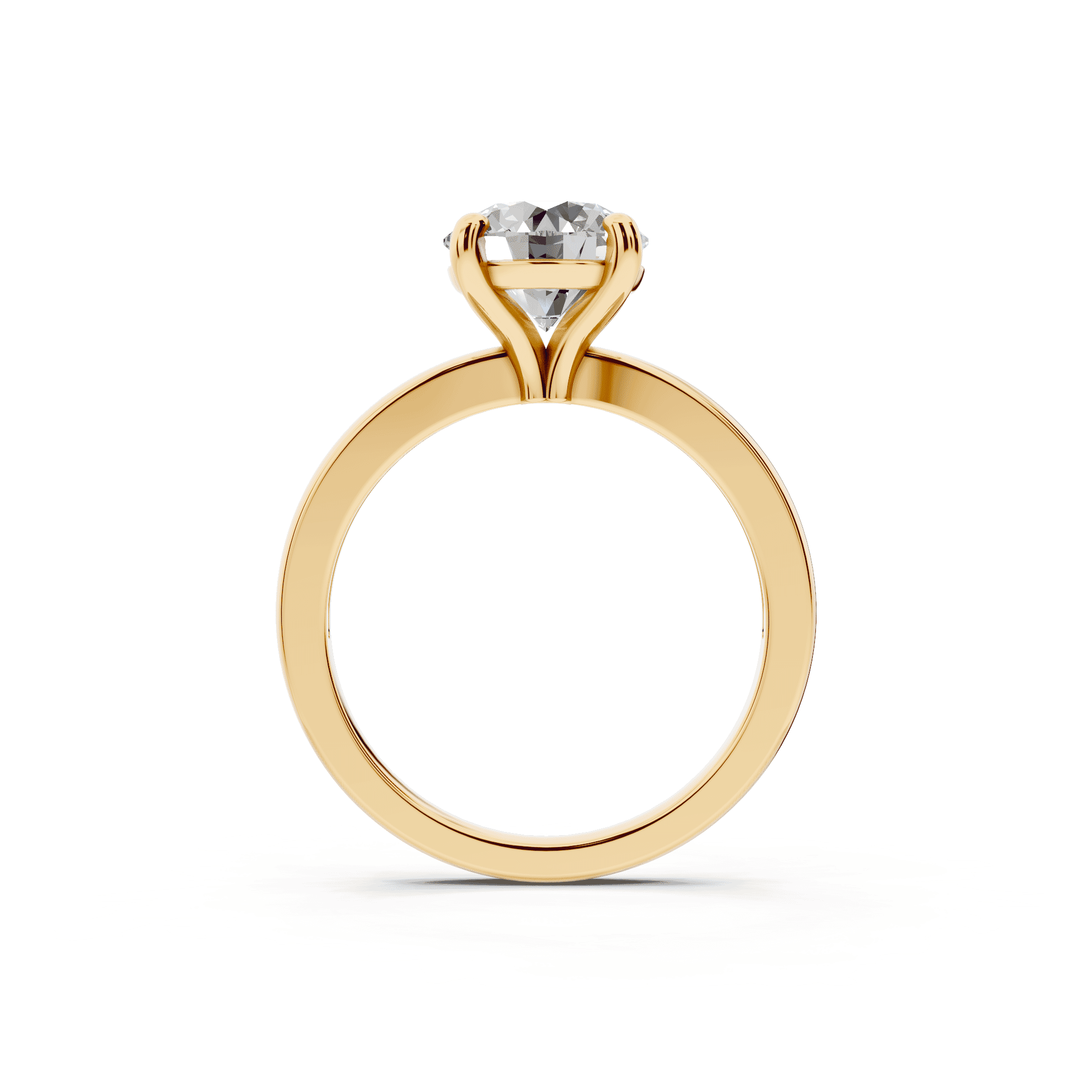 Alden Solitaire Engagement Ring (1.8mm)