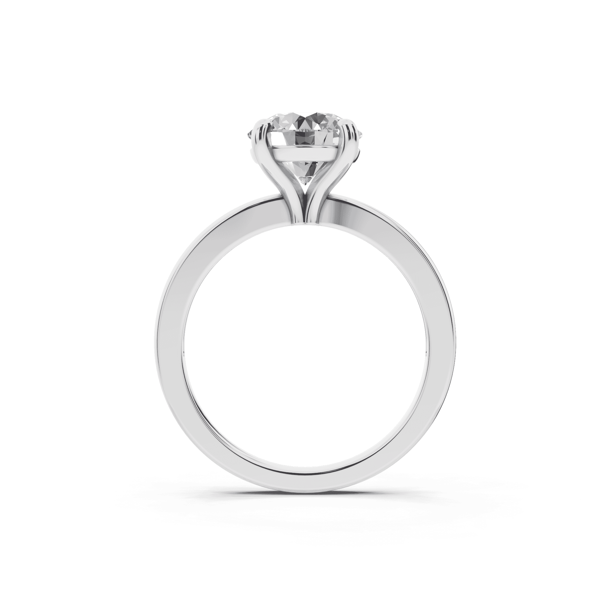 Alden Solitaire Engagement Ring (1.8mm)