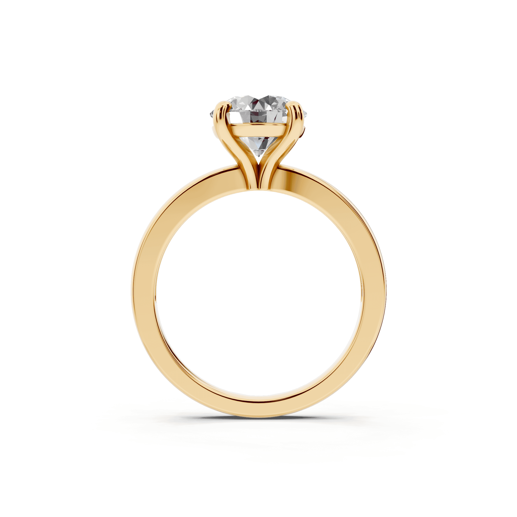 Alden Solitaire Engagement Ring (2mm)