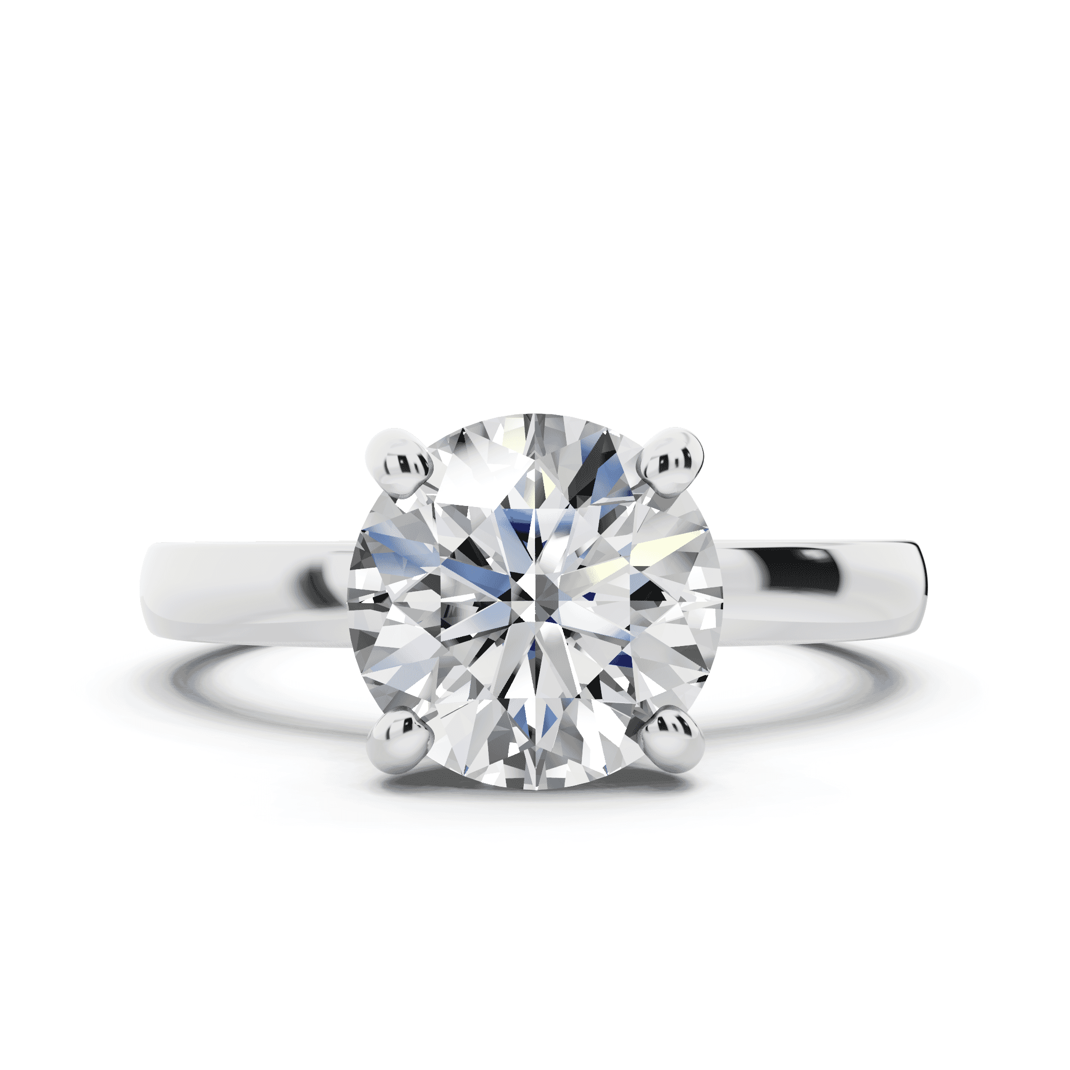 Alden Solitaire Engagement Ring (2.2mm)