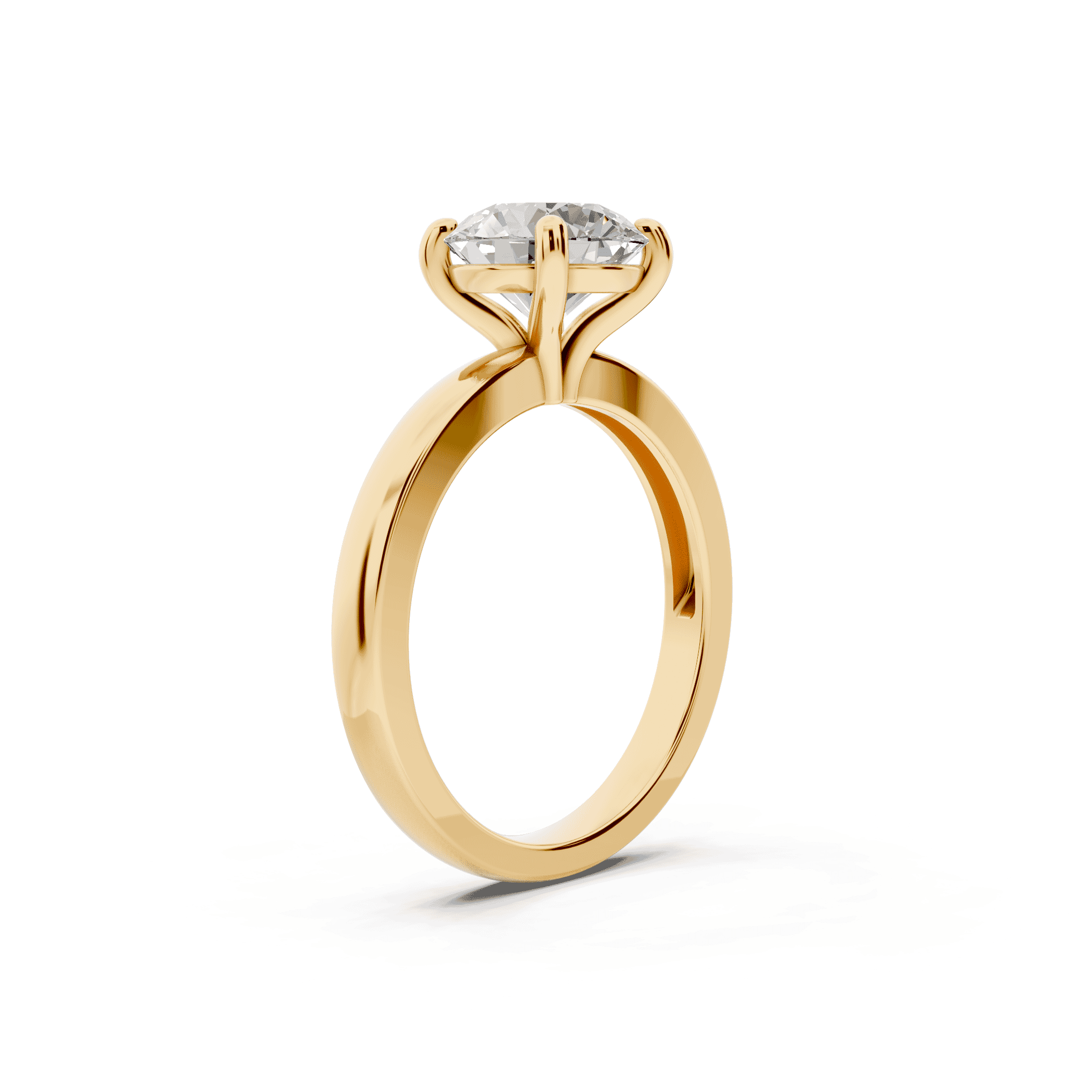 Alden Solitaire Engagement Ring (2.2mm)