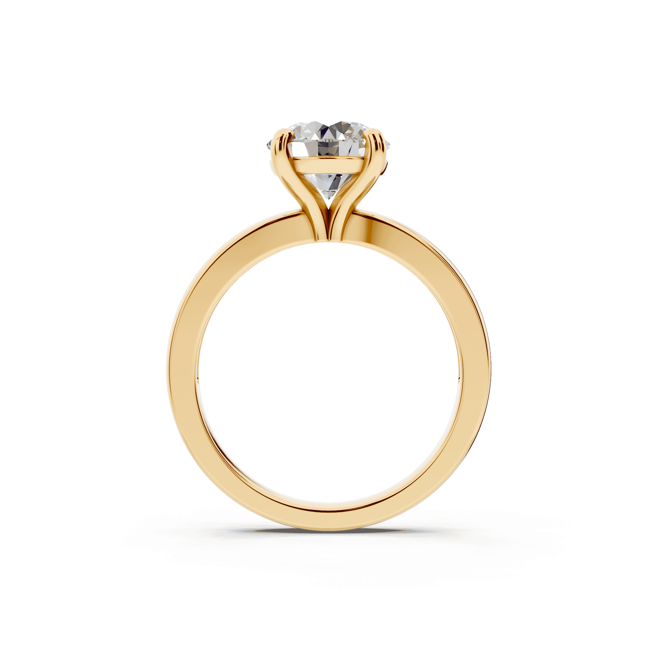Alden Solitaire Engagement Ring (2.2mm)