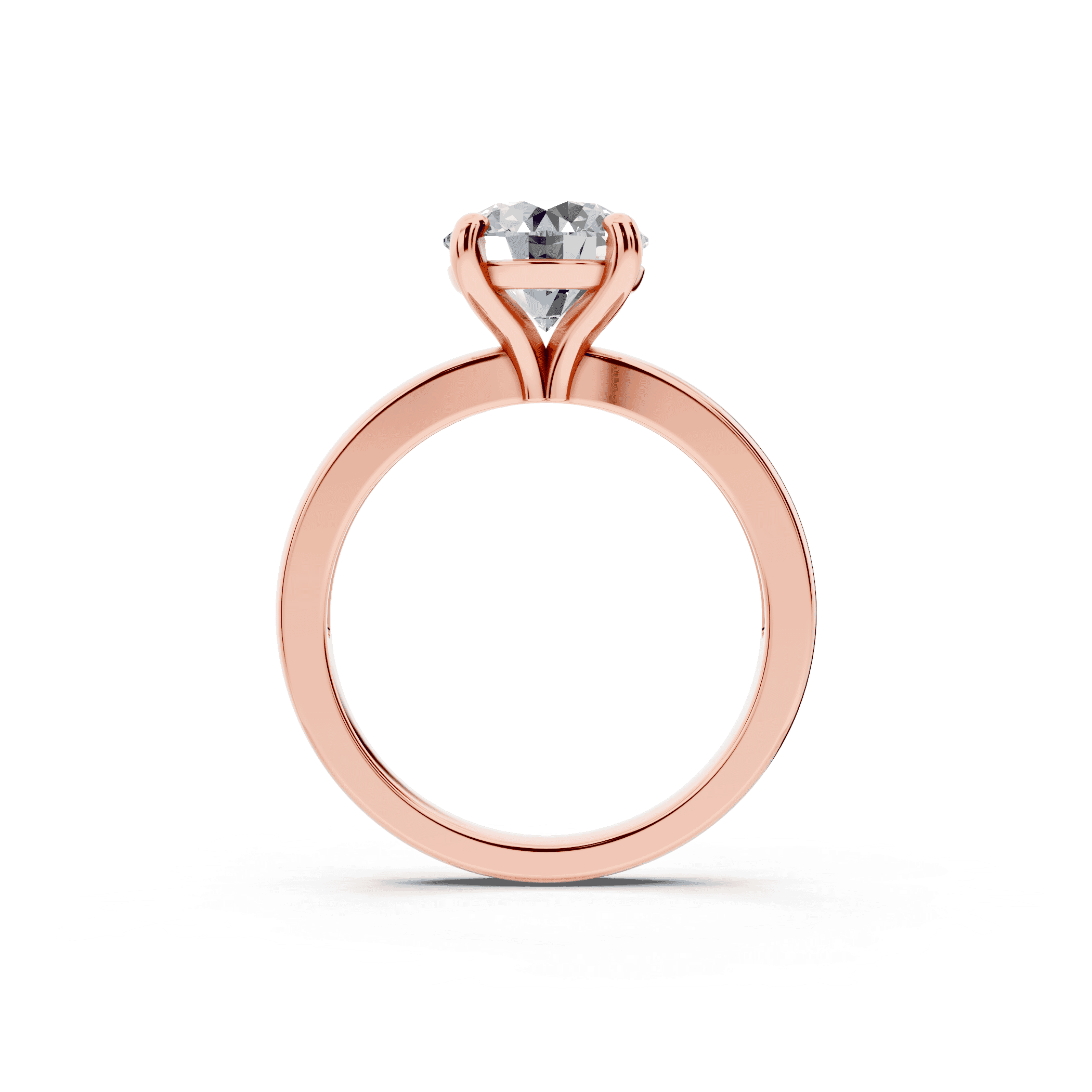 Alden Solitaire Engagement Ring (2.2mm)