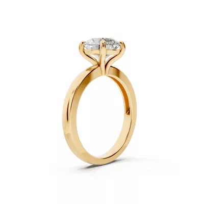Alden Solitaire Engagement Ring (2.2mm)