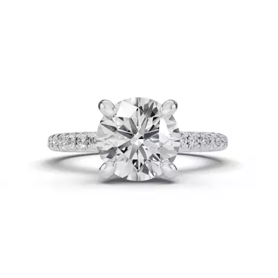 Tradition Pavé Engagement Ring (1/5ct tw.)