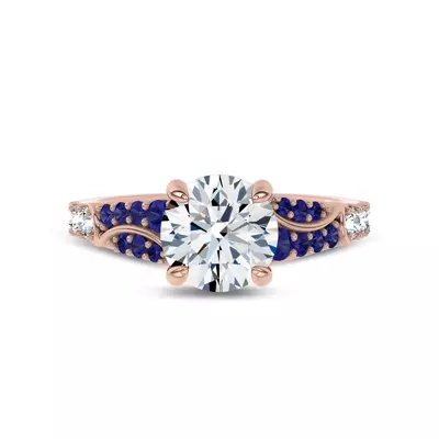 Sonata Sapphire Engagement Ring by Christian Siriano