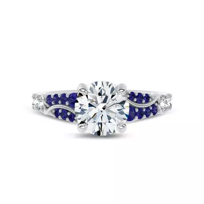 Sonata Sapphire Engagement Ring by Christian Siriano