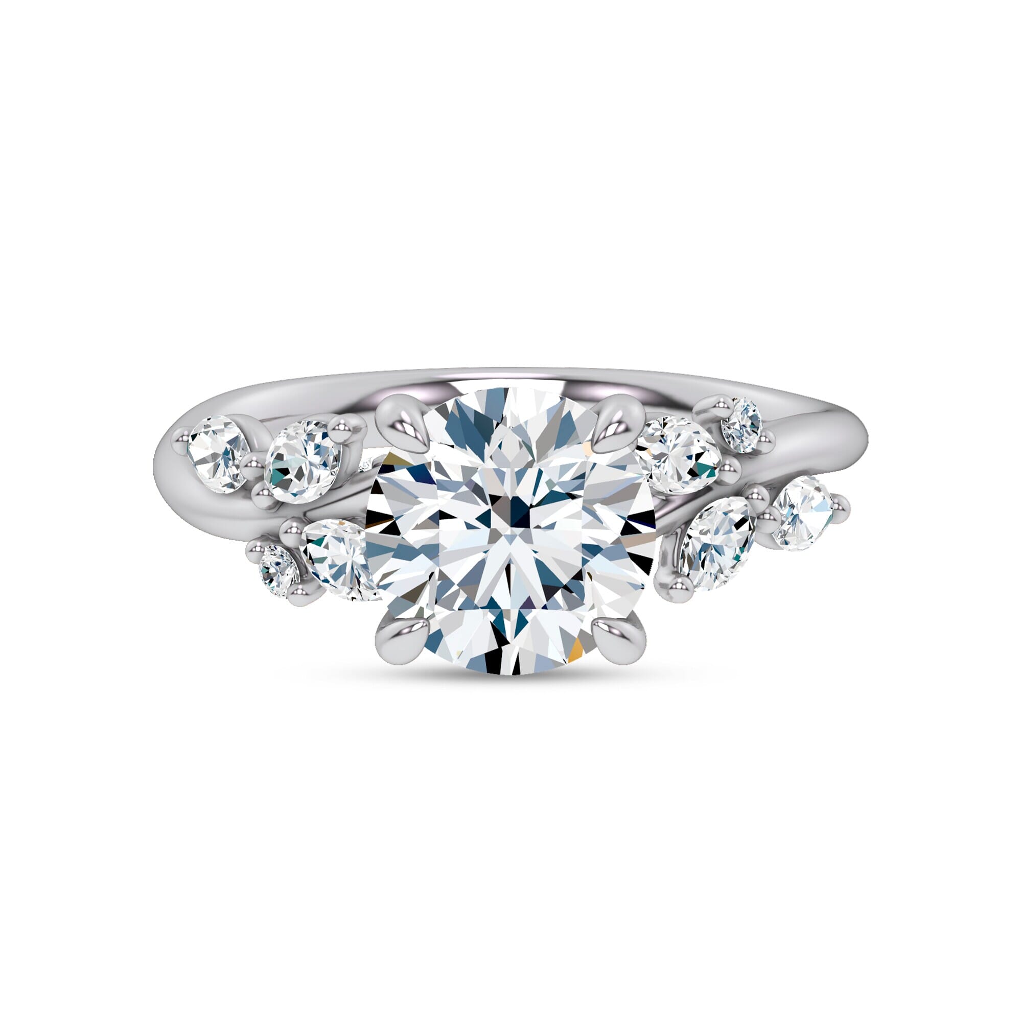 Lea Nature-Inspired Engagement Ring