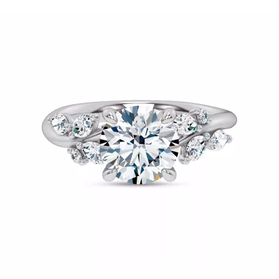 Lea Nature-Inspired Engagement Ring