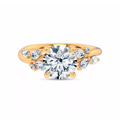 Lea Nature-Inspired Engagement Ring