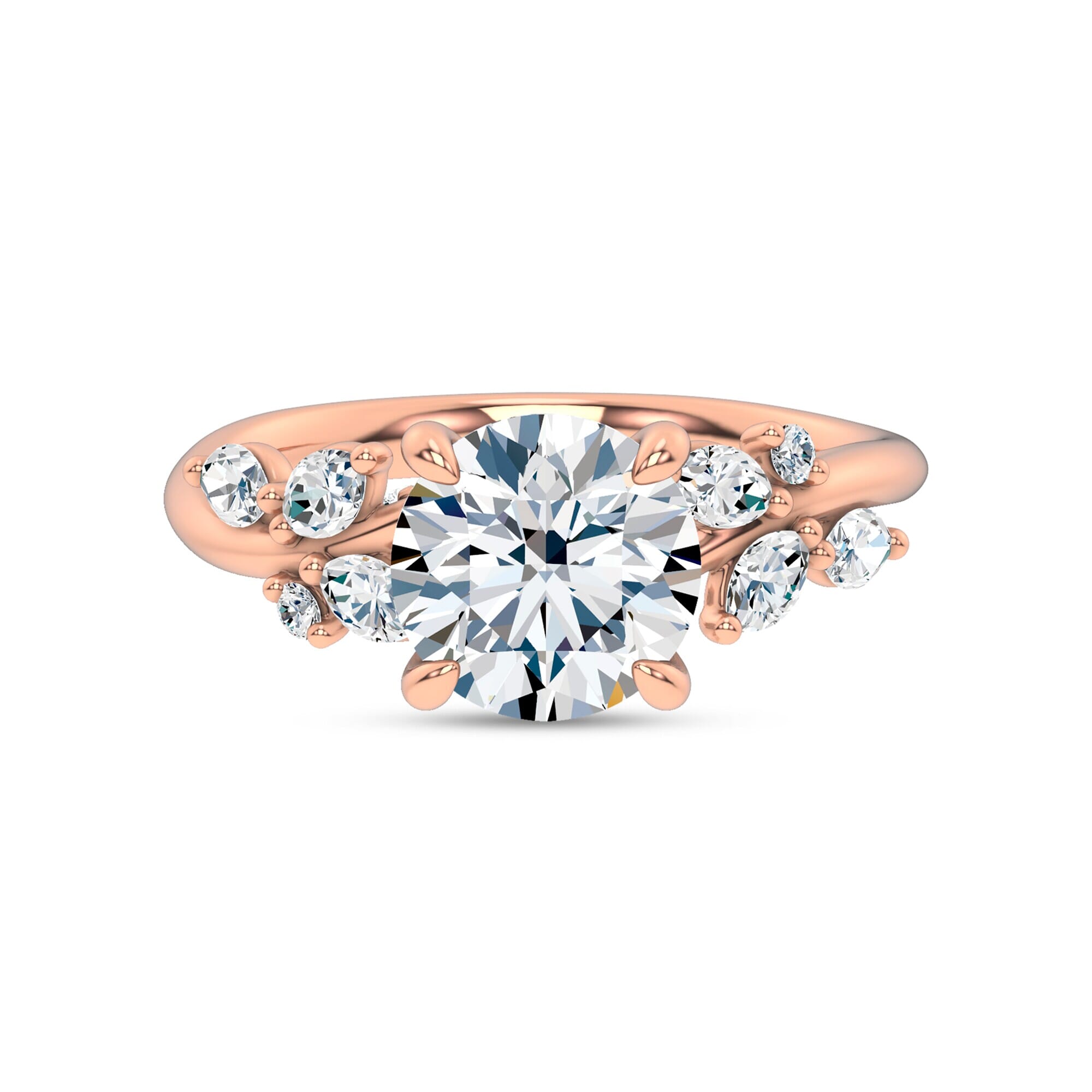 Lea Nature-Inspired Engagement Ring