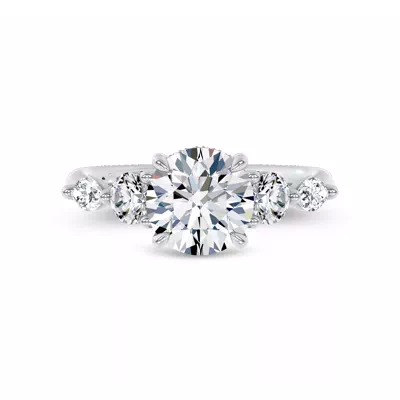 Kerry Mixed Shape Lab Engagement Ring