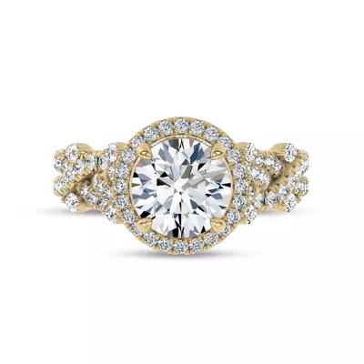 Embellis Lab Engagement Ring by Christian Siriano