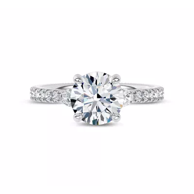 Ardora Pear Lab Engagement Ring by Christian Siriano