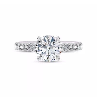 Fleuron Lab Engagement Ring by Christian Siriano