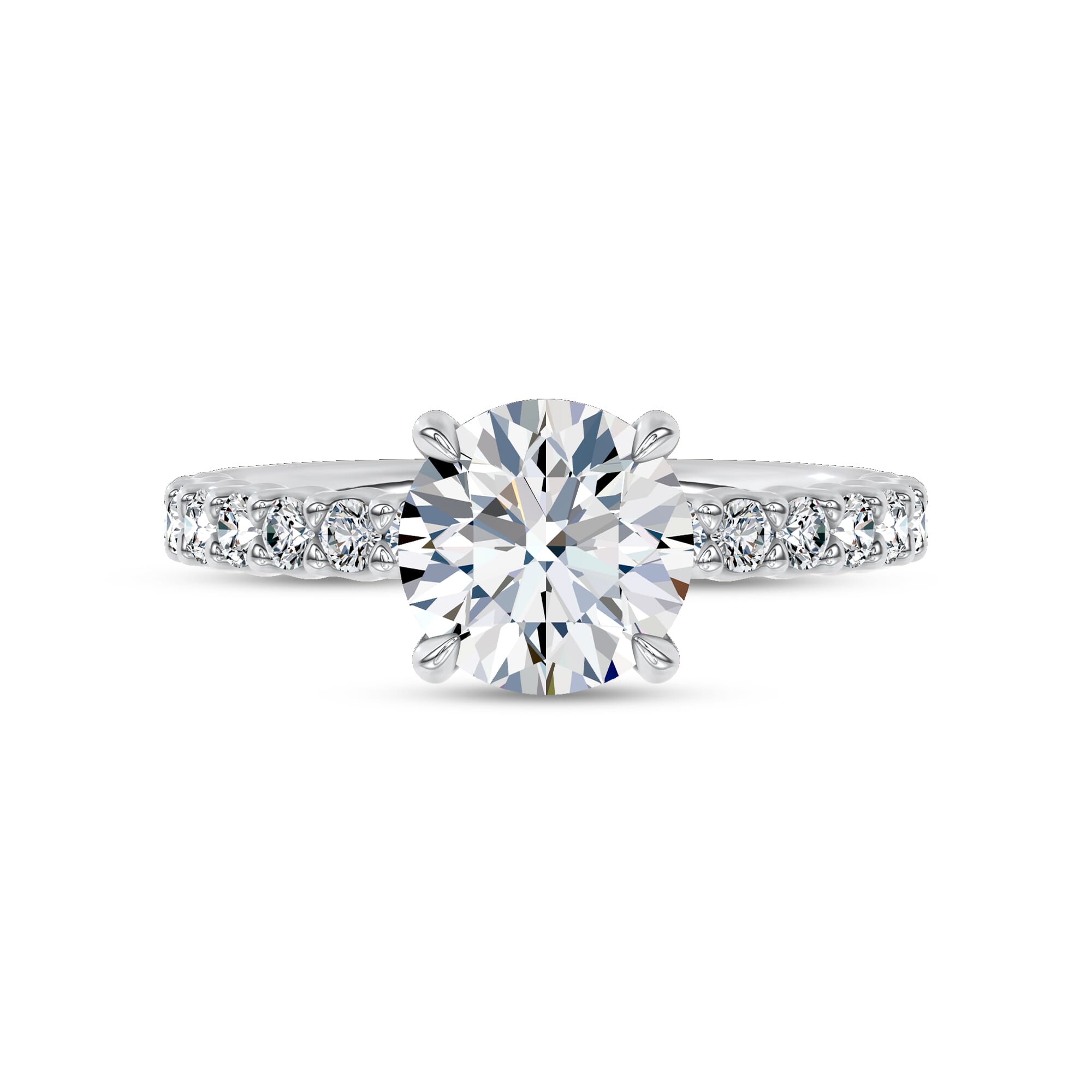 Fleuron Engagement Ring by Christian Siriano