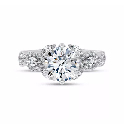 Valora Pavé Vine Lab Engagement Ring by Christian Siriano