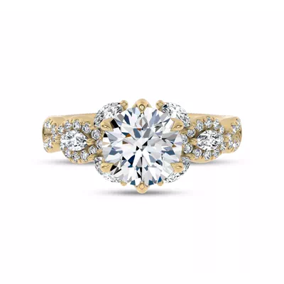 Valora Pavé Vine Engagement Ring by Christian Siriano