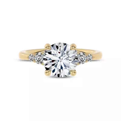 Glissade Lab Engagement Ring by Christian Siriano