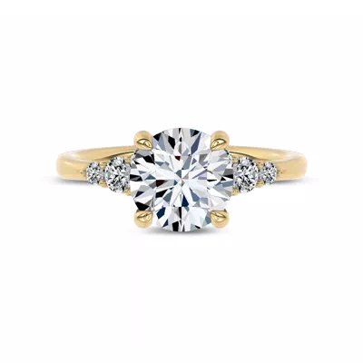 Glissade Lab Engagement Ring by Christian Siriano