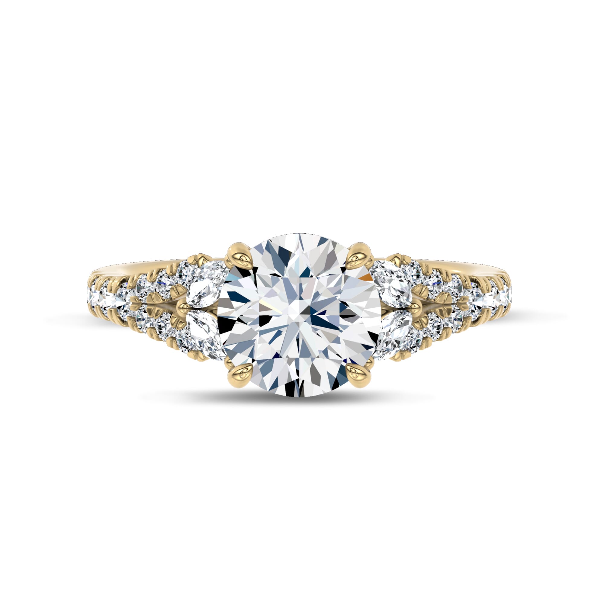 Amour Bloom Lab Engagement Ring by Christian Siriano