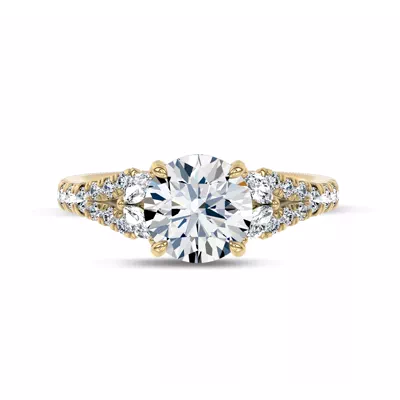 Amour Bloom Lab Engagement Ring by Christian Siriano