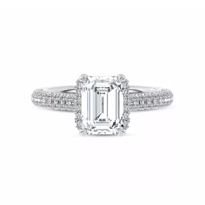 Parallele Lab Engagement Ring by Christian Siriano