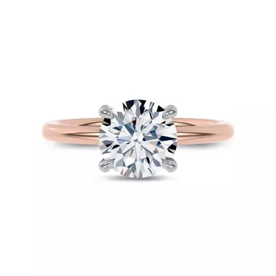 Moonlit Veil Lab Engagement Ring by Christian Siriano