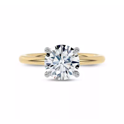 Moonlit Veil Lab Engagement Ring by Christian Siriano