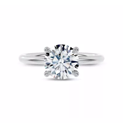 Moonlit Veil Lab Engagement Ring by Christian Siriano