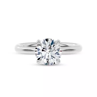 Floria Petal Lab Engagement Ring by Christian Siriano
