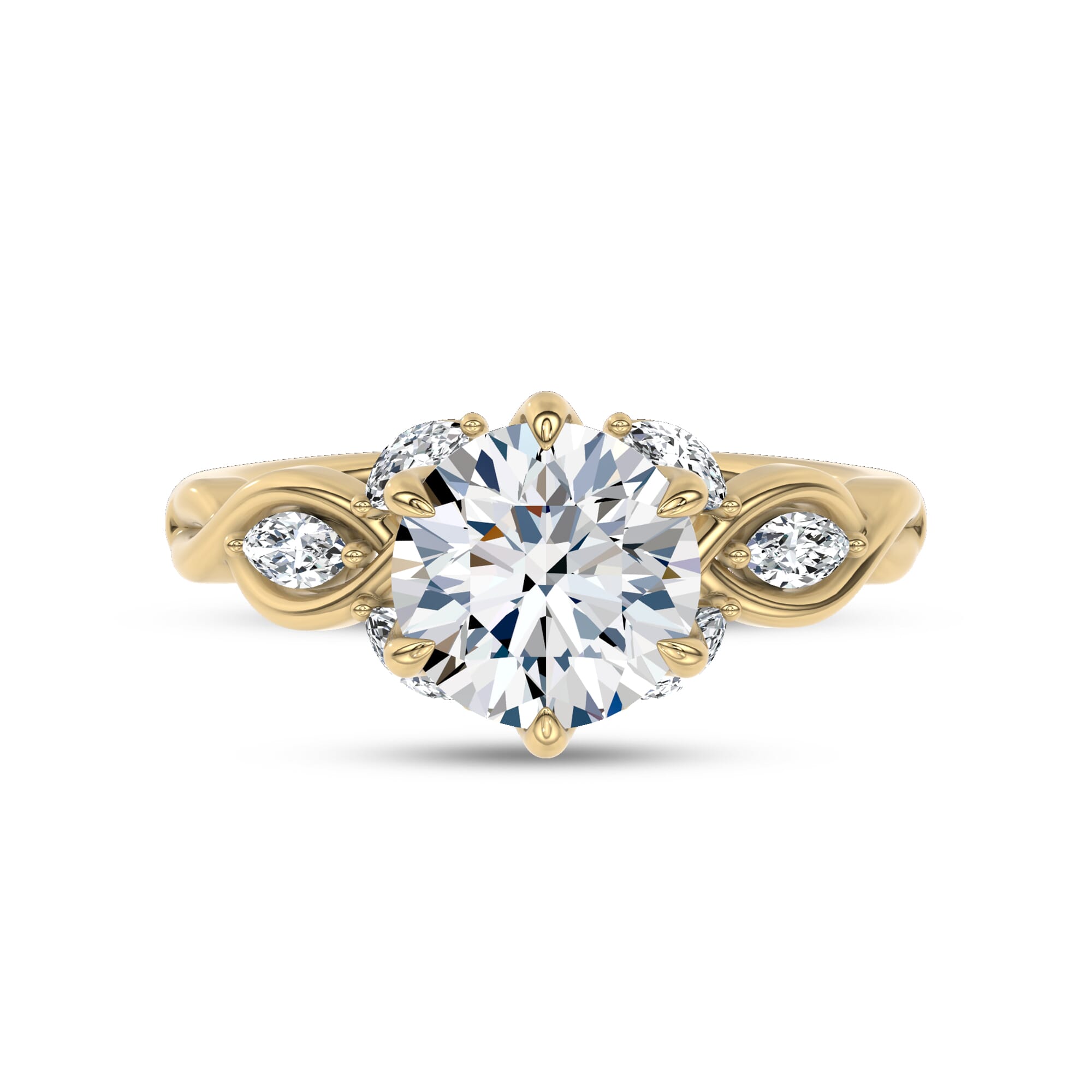 Valora Vine Engagement Ring by Christian Siriano