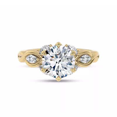 Valora Vine Engagement Ring by Christian Siriano