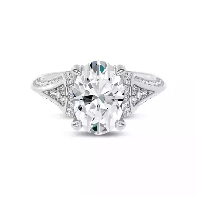 Tessina Lab Engagement Ring by Christian Siriano
