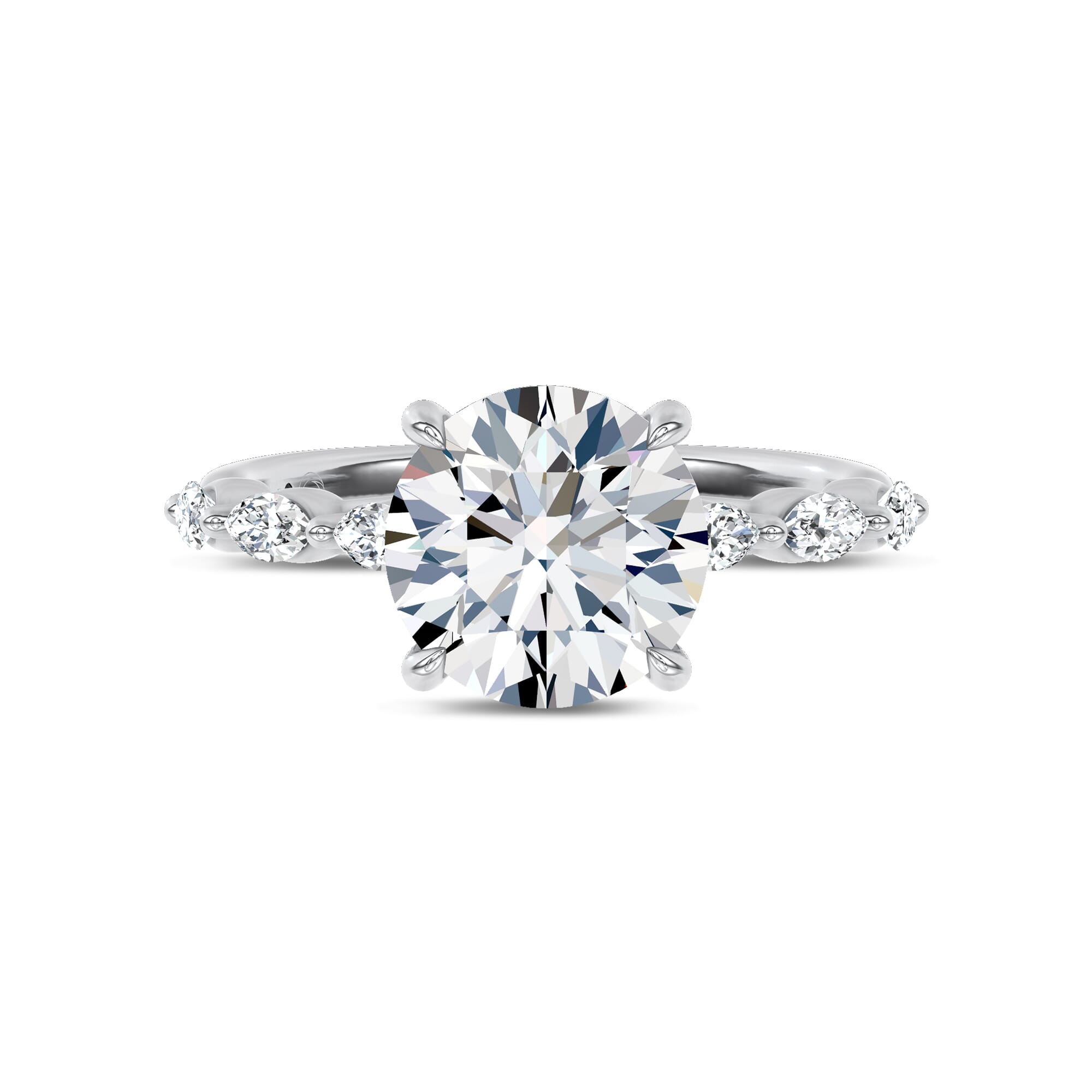 Virelia Lab Engagement Ring by Christian Siriano