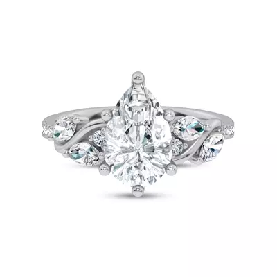 Setting Hayden Curved Vine Lab