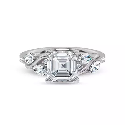 Setting Hayden Curved Vine Lab