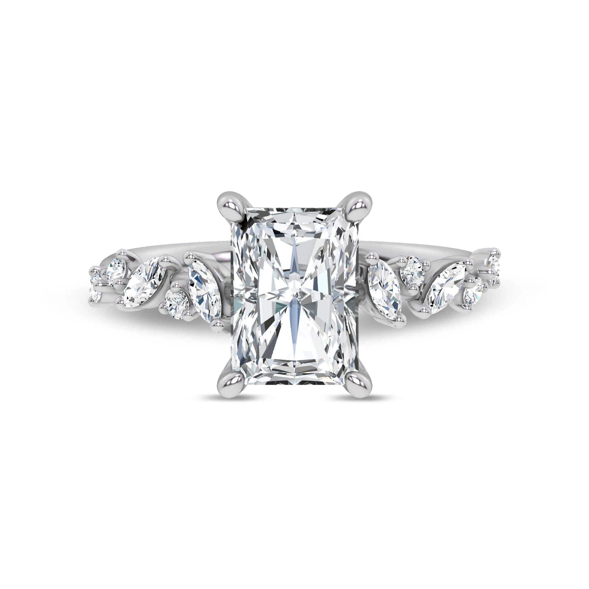 Setting Hayley Scattered Lab Diamond