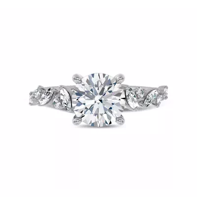 Hayley Scattered Diamond Engagement Ring