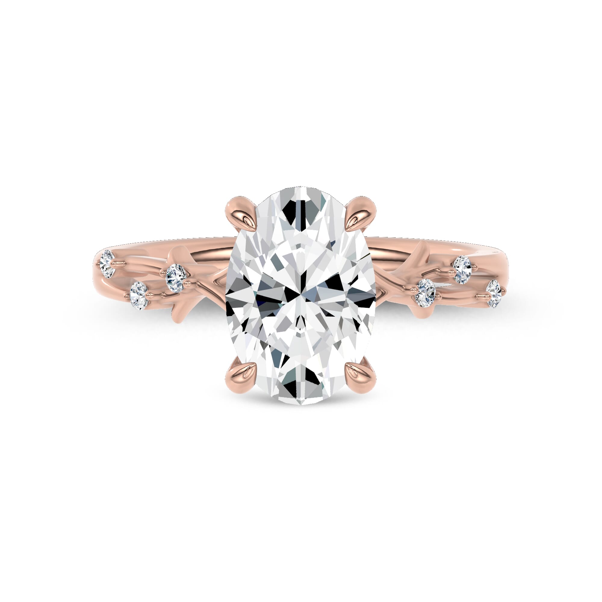 Vionne Vine Engagement Ring