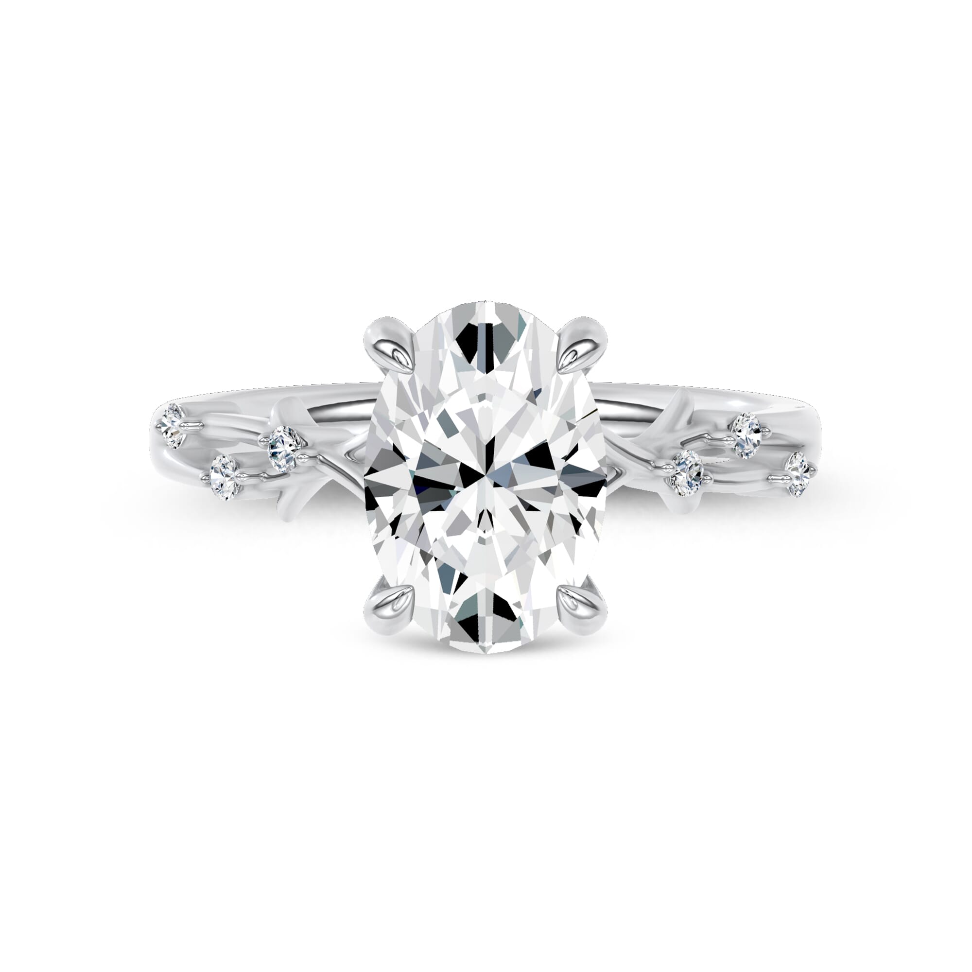 Vionne Vine Engagement Ring