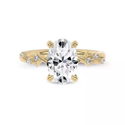 Vionne Vine Engagement Ring