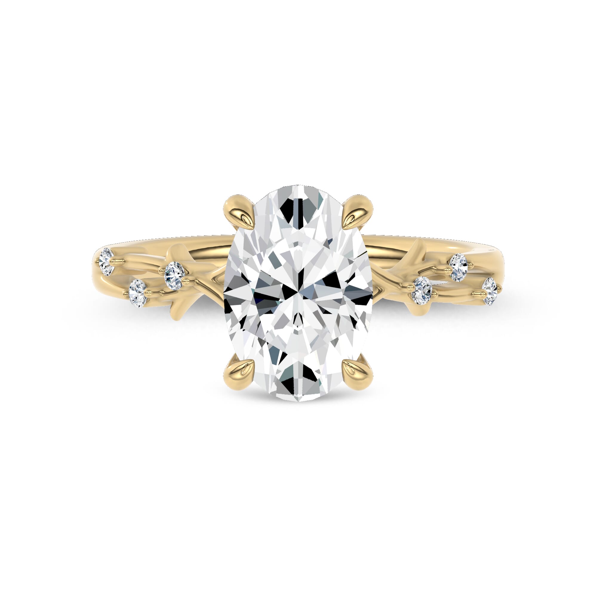 Vionne Vine Engagement Ring