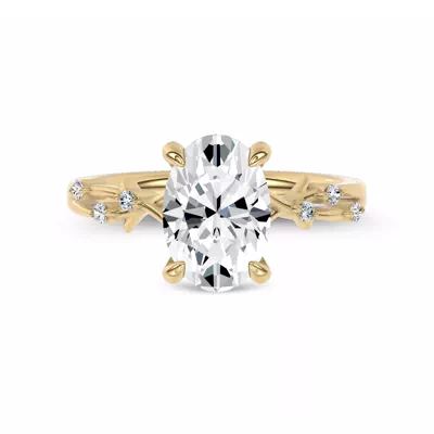 Vionne Vine Engagement Ring