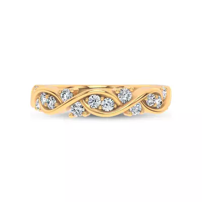 Charlie Swirl Diamond Band