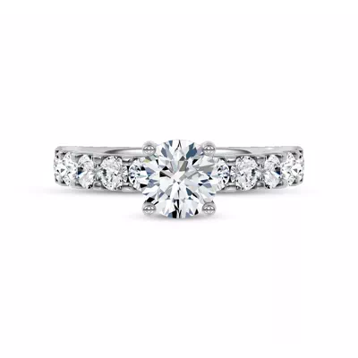 Jules Classic Diamond Engagement Ring (.90ct. tw.)