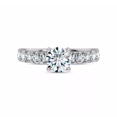 Jules Classic Diamond Engagement Ring (.90ct. tw.)