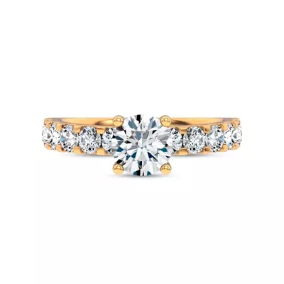 Jules Classic Diamond Engagement Ring (.90ct. tw.)