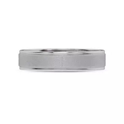 Brushed Center High-Polish Edge Band (5mm)