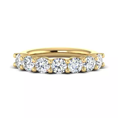 Bonnie 7 Stone Diamond Band